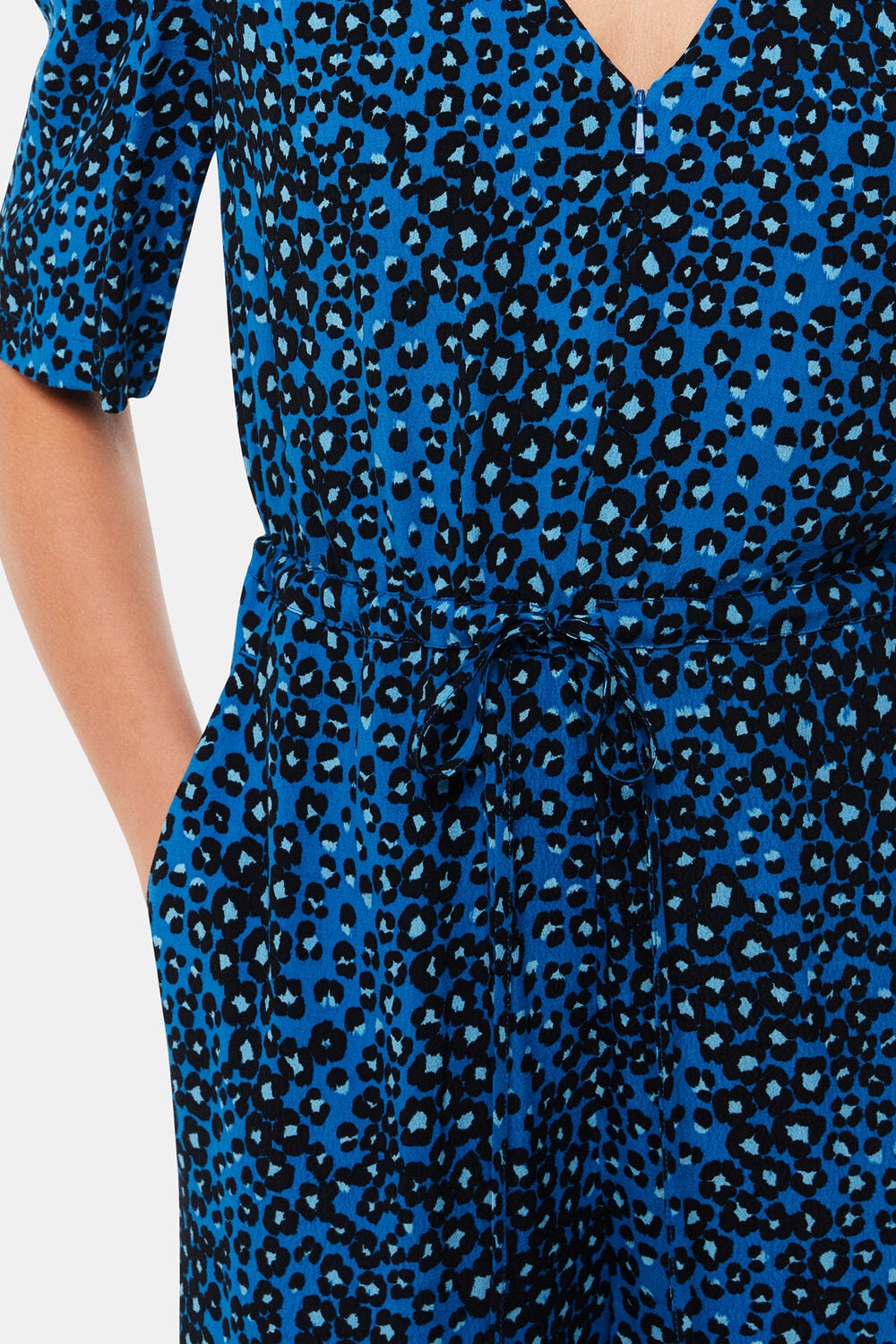 Painted Leopard Jumpsuit
